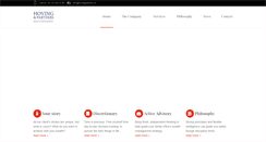 Desktop Screenshot of hovingpartners.ch